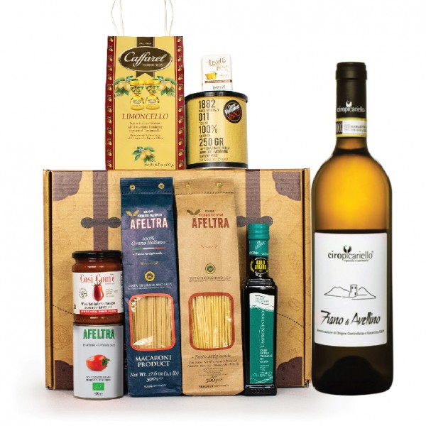 Eataly Vino When in Amalfi Food and Wine Gift Box
